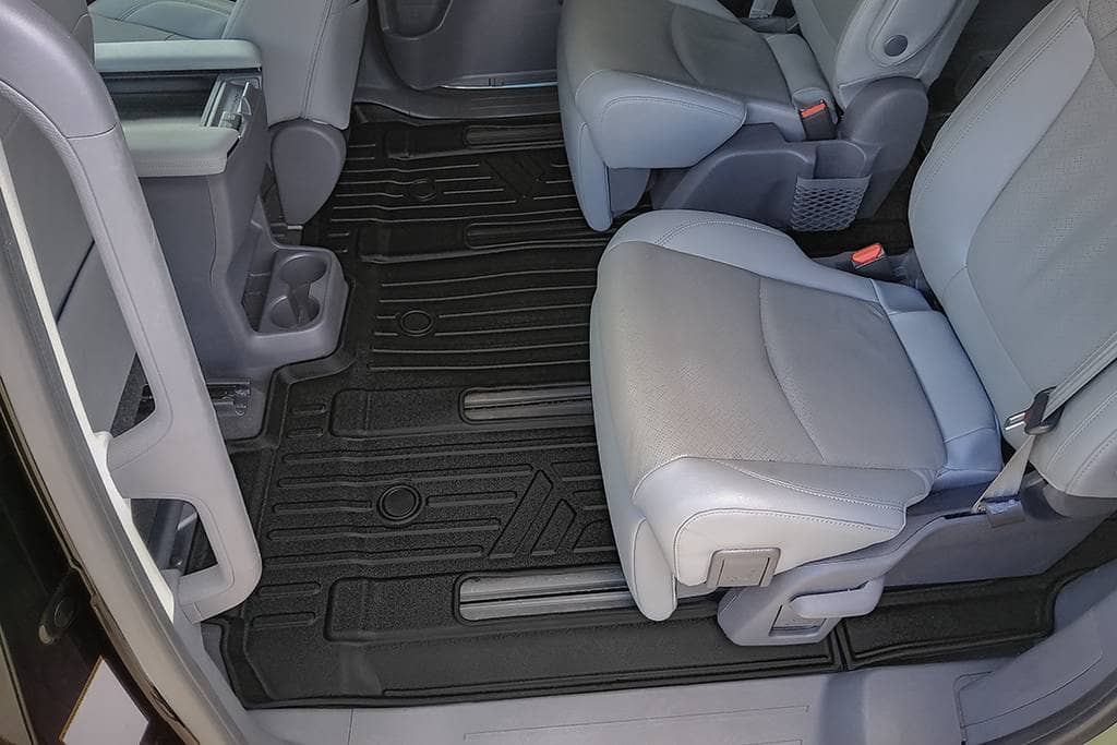 SMARTLINER Floor Liners 2021-2026 Toyota Sienna Floor Liners|7 Passenger Models|SMARTLINER