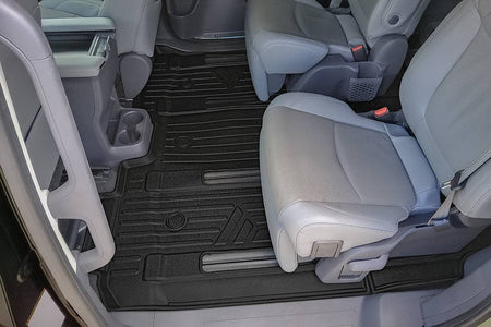 SMARTLINER Floor Liners 2021-2026 Toyota Sienna Floor Liners|7 Passenger Models|SMARTLINER