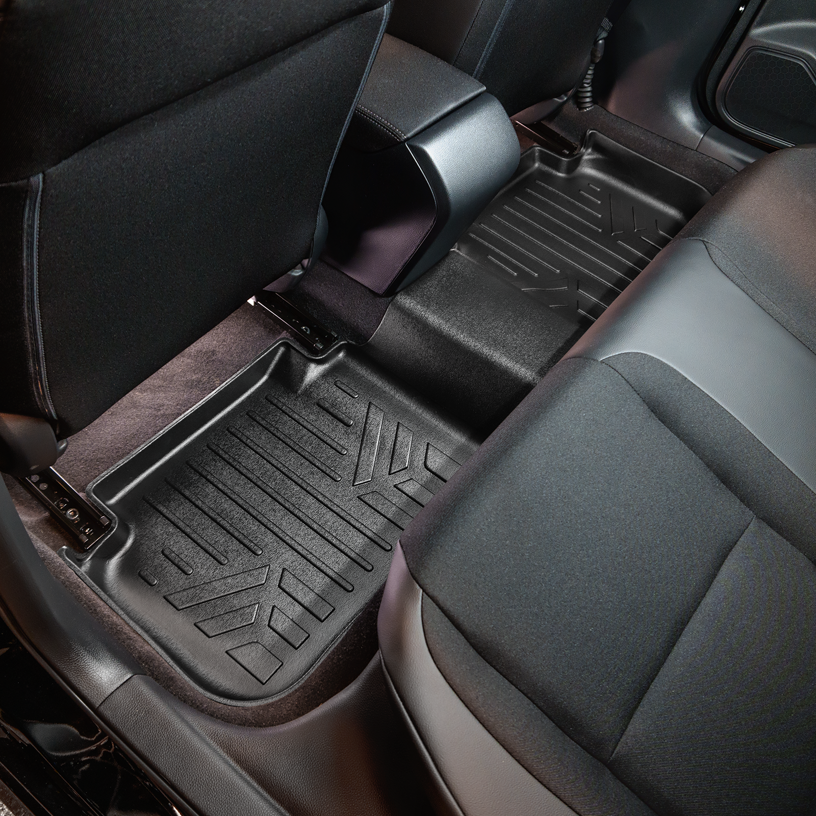 SMARTLINER Custom Fit Floor Liners For 2022-2025 Honda Civic Sedan w/o 2nd Row USB Ports
