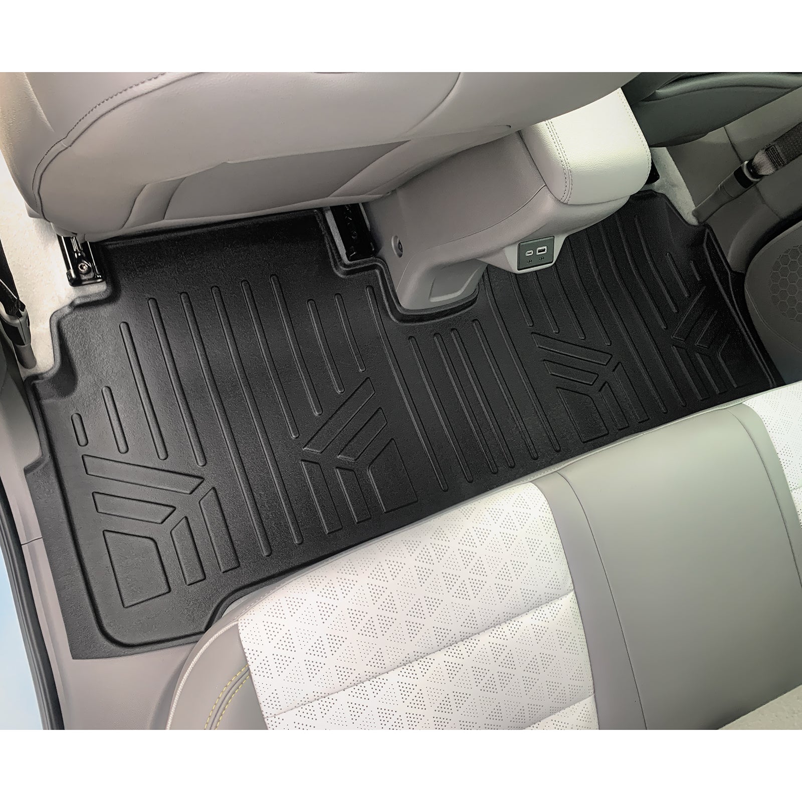 SMARTLINER Custom Fit Floor Liners For 2022-2024 Chevrolet Bolt EUV (Only Fits with the cargo floor in Lower Deck Position)