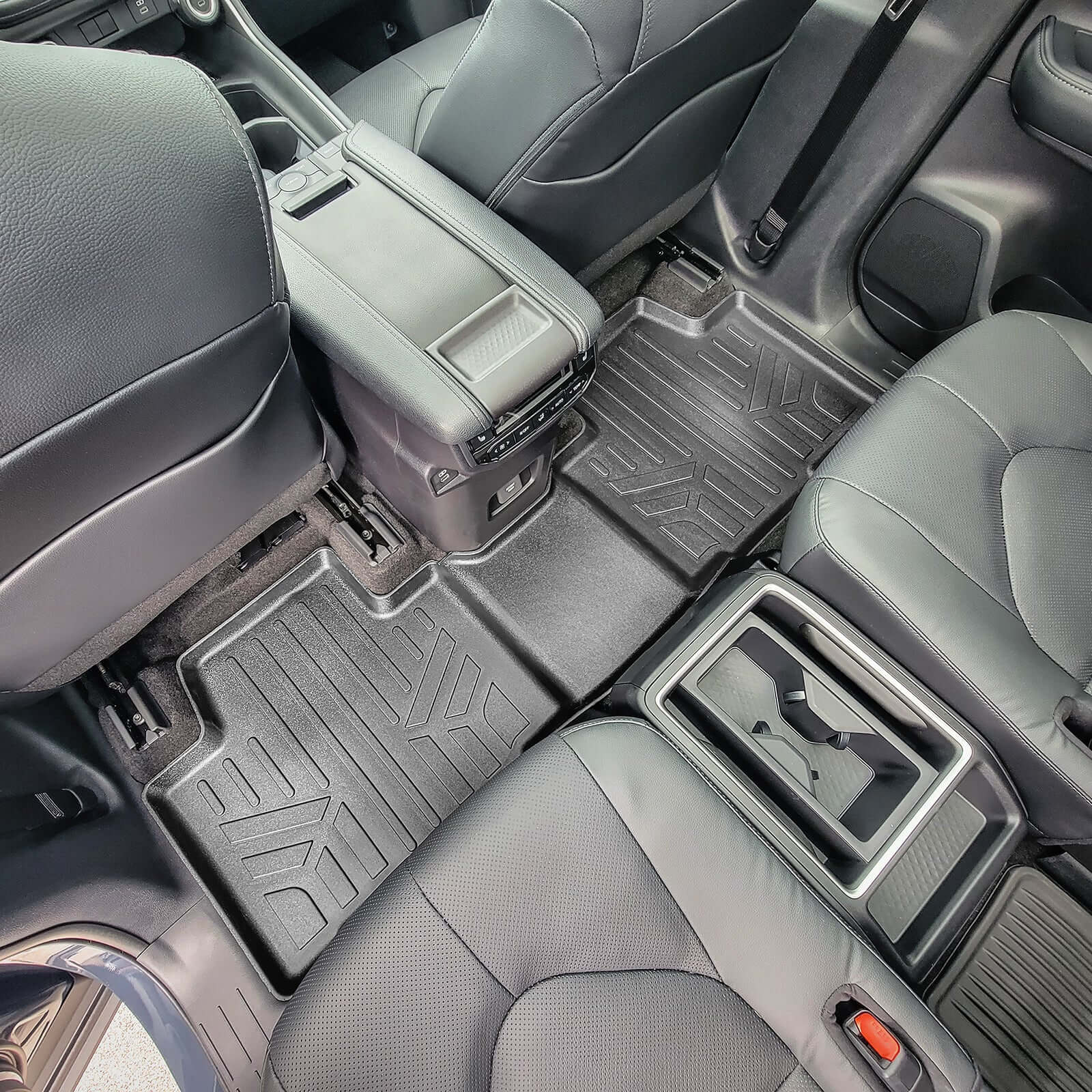 SMARTLINER Custom Fit Floor Liners For 2024 - 2025 Toyota Grand Highlander Hybrid