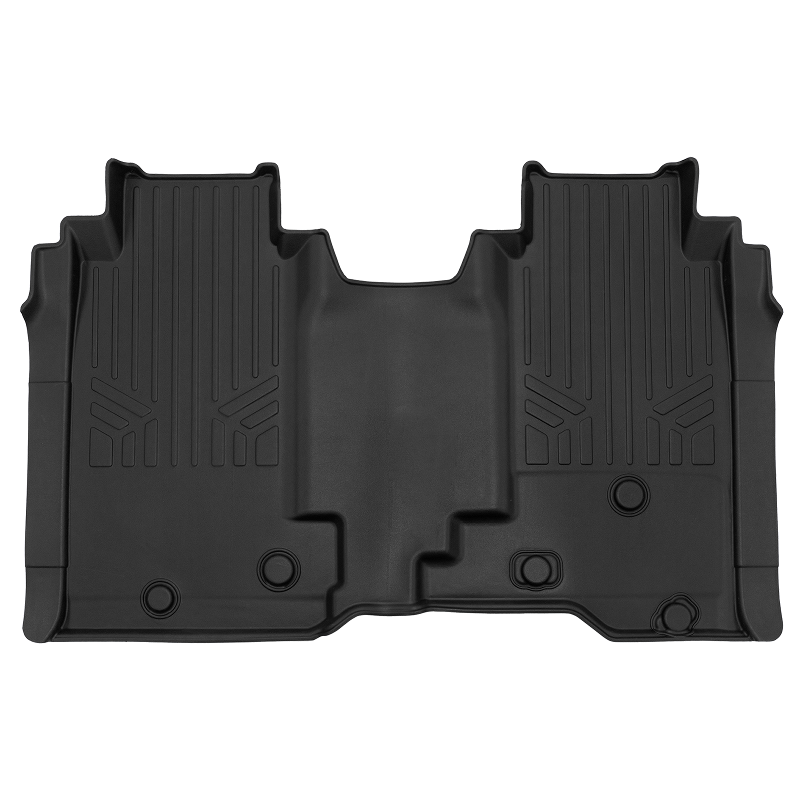 SMARTLINER Custom Fit Floor Mat Liner Set Compatible With 2024-2025 Chevrolet Silverado EV