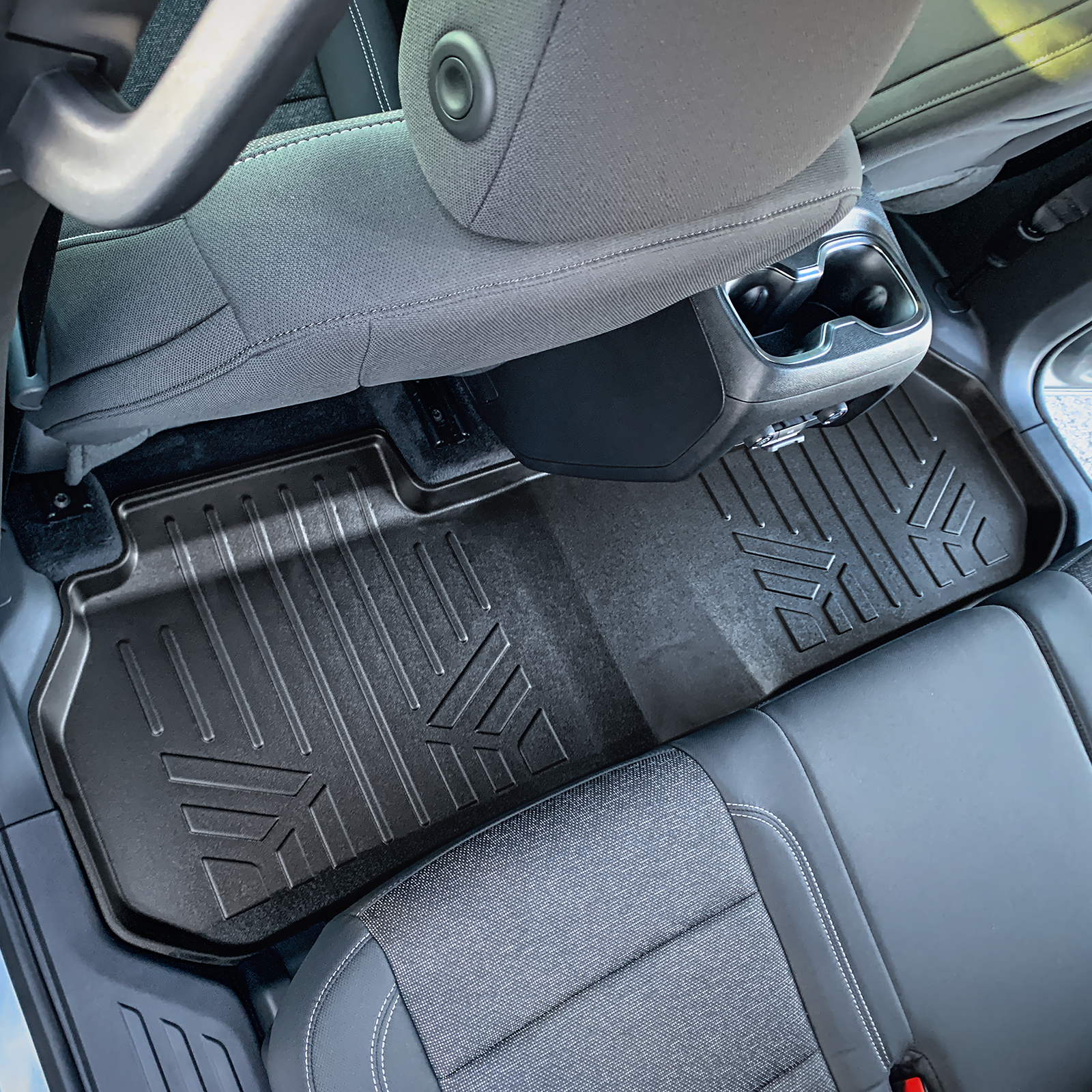 SMARTLINER Custom Fit Floor Liners For 2024 - 2025 Chevrolet Traverse/Buick Enclave 2025 with 2nd Row Bucket Seats/2024-2025 GMC Acadia/Buick Enclave