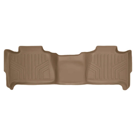 SMARTLINER Floor Liners Tan / Second Row Liner 2007-2014 Chevrolet Suburban Floor Liners|8 Passenger Models|SMARTLINER