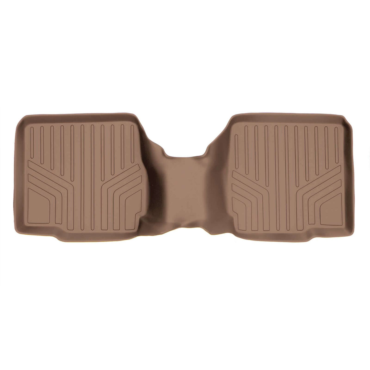 SMARTLINER Floor Liners Tan / Second Row Liner 2017-2019 Ford Explorer Floor Liners|7 Passenger Models|SMARTLINER