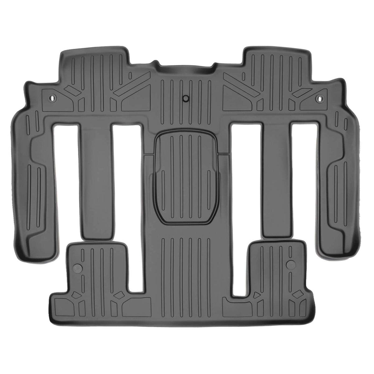 SMARTLINER Floor Liners Gray / Second and Third Row One Piece Liner 2008-2017 Buick Enclave Floor Liners|7 Passenger Models|SMARTLINER