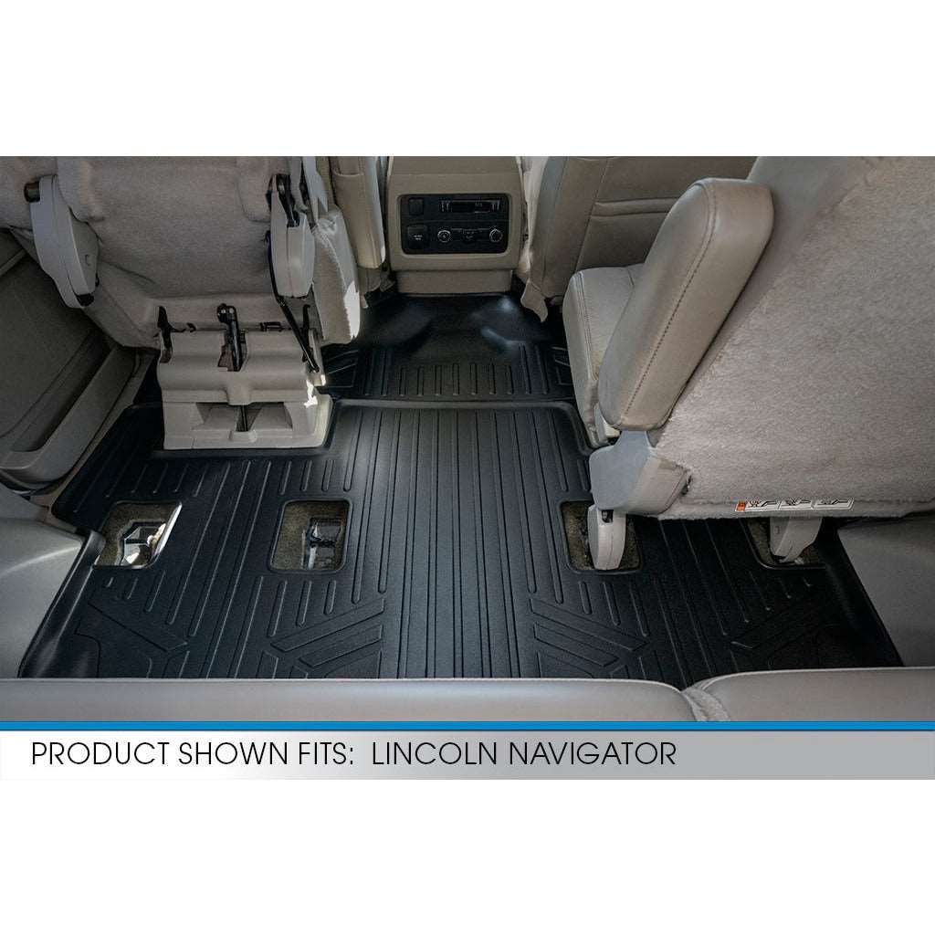 SMARTLINER Custom Fit Floor Liners For 2007-2010 Expedition EL / Navigator L (with 2nd Row Bucket Seats)