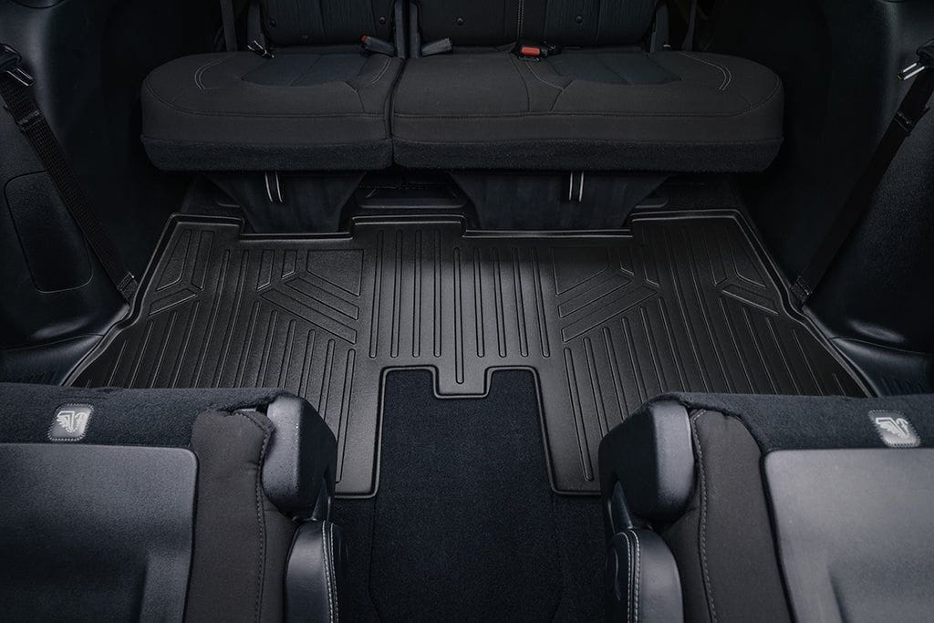 Smart Liner USA Motor Vehicle Interior Fittings SMARTLINER Custom Fit Floor Liners For 2017-2020 Chrysler Pacifica with 2nd Row Bench Seats (8 Passenger Model)