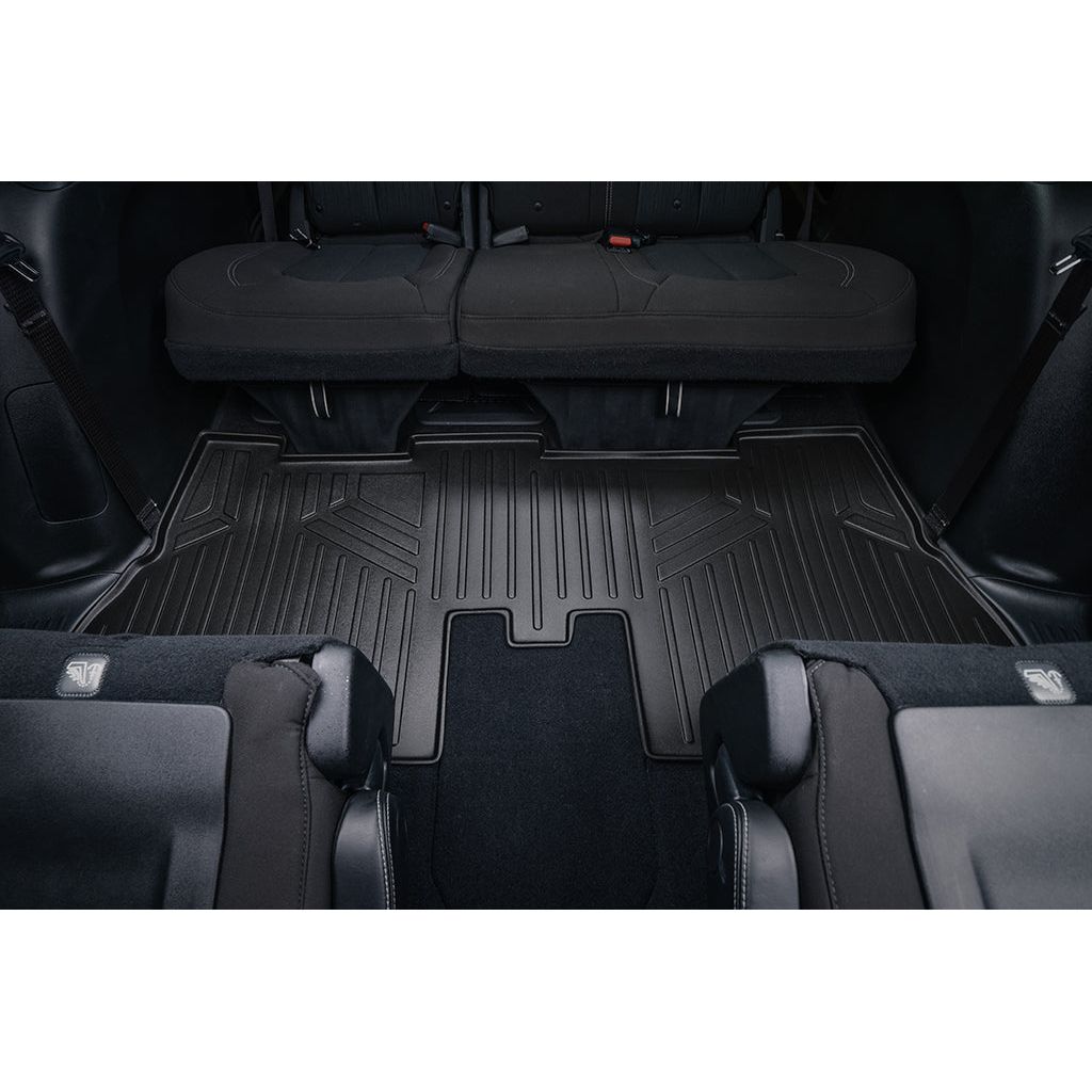 SMARTLINER Custom Fit Floor Liners For 2021-2023 Chrysler Pacifica with 2nd Row Bench (Touring & L Models)