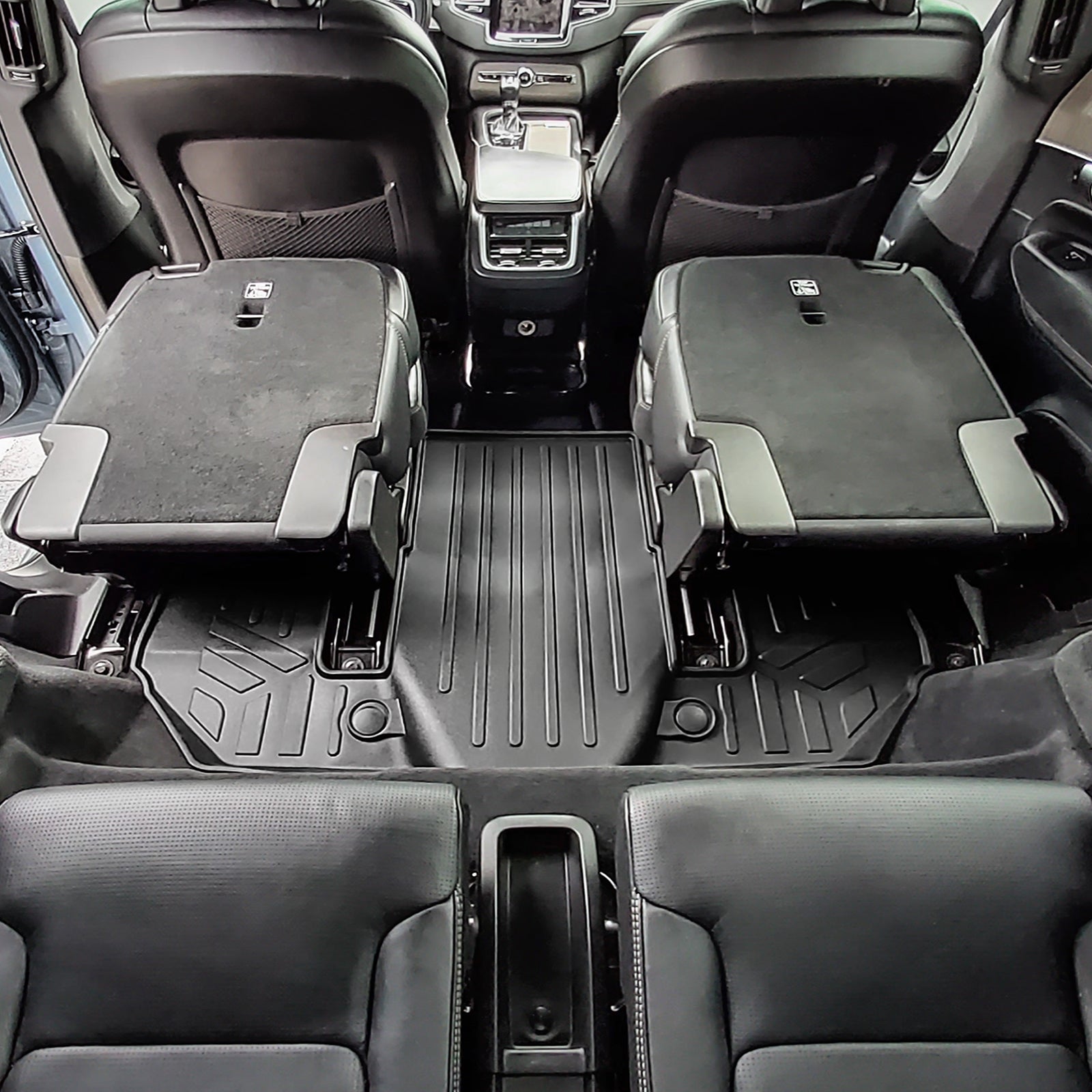 SMARTLINER Custom Fit Floor Liners For 2020-2024 Volvo XC90 (6 Passenger Models. No Plug-in Hybrid Models)