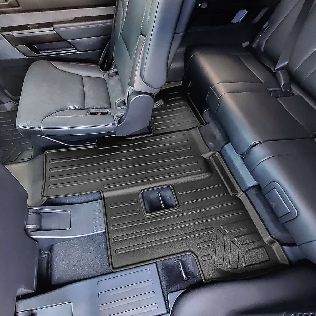 Smart Liner USA Motor Vehicle Interior Fittings SMARTLINER Custom Fit Floor Liners For 2023-2025 Toyota Sequoia (8 Passenger Models)