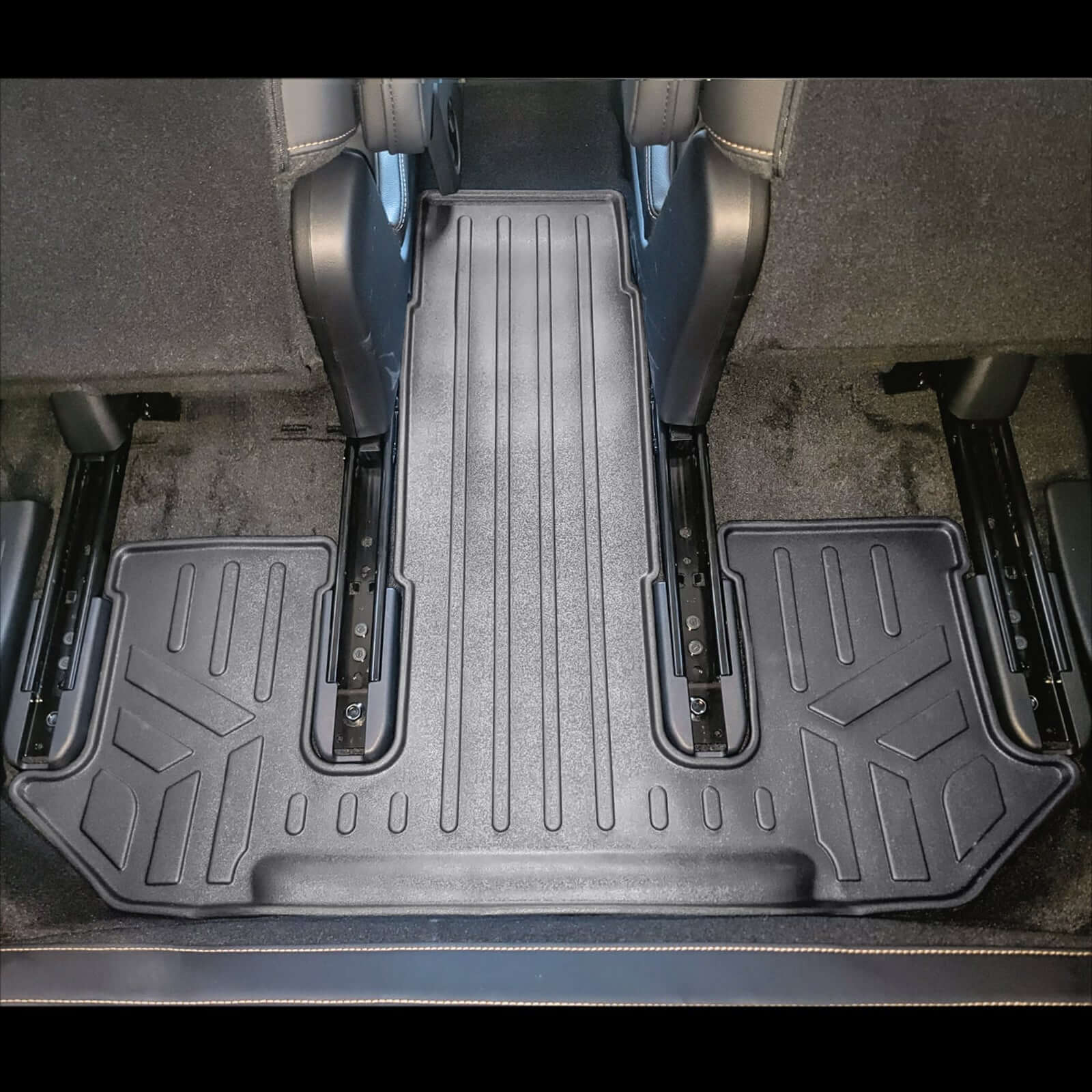 SMARTLINER Custom Fit Floor Liners For 2024 Mazda CX-90 (Only Fits 2nd Row Bucket Seats With Center Console)