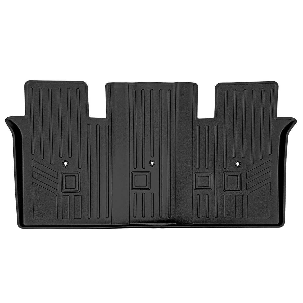 Smartliner USA Black / Third Row Floor Mat Liner SMARTLINER Custom Fit Floor Liners For 2025-2026 Kia Carnival Hybrid (8 Passenger Models)