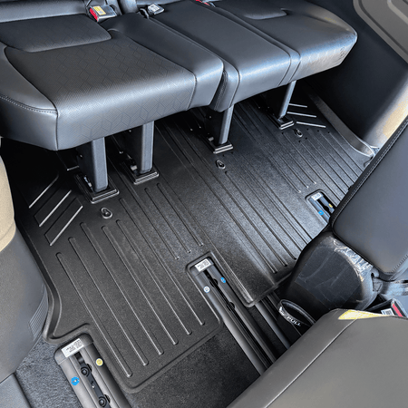 SMARTLINER Floor Liners 2025-2026 Kia Carnival Floor Liners|Fits 8 passenger/2nd row bench seat models|SMARTLINER