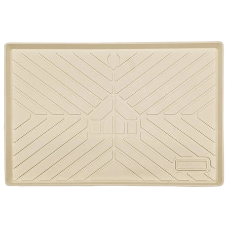 Smartliner USA Sink Mats Beige SMARTLINER HOMEâ„¢ Under Sink Cabinet Kitchen Mats Compatible With Standard Kitchen Cabinets 22.5" x 34.5"