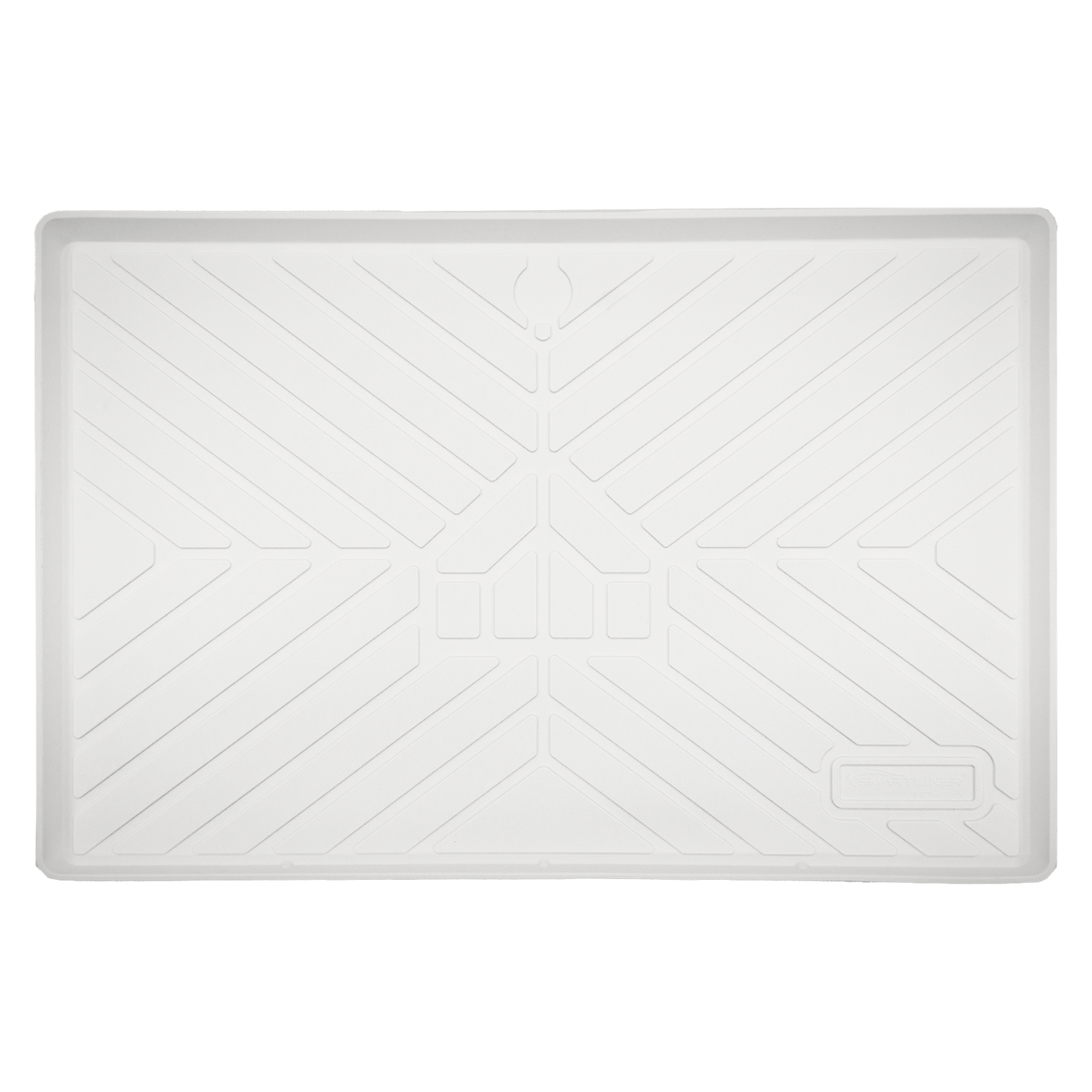 Smartliner USA Sink Mats White SMARTLINER HOMEâ„¢ Under Sink Cabinet Bathroom Mats Compatible With Standard Bathroom Cabinets 19.5" x 28.5"