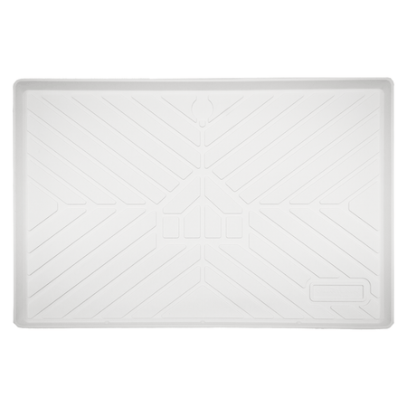 Smartliner USA Sink Mats White SMARTLINER HOMEâ„¢ Under Sink Cabinet Bathroom Mats Compatible With Standard Bathroom Cabinets 19.5" x 28.5"