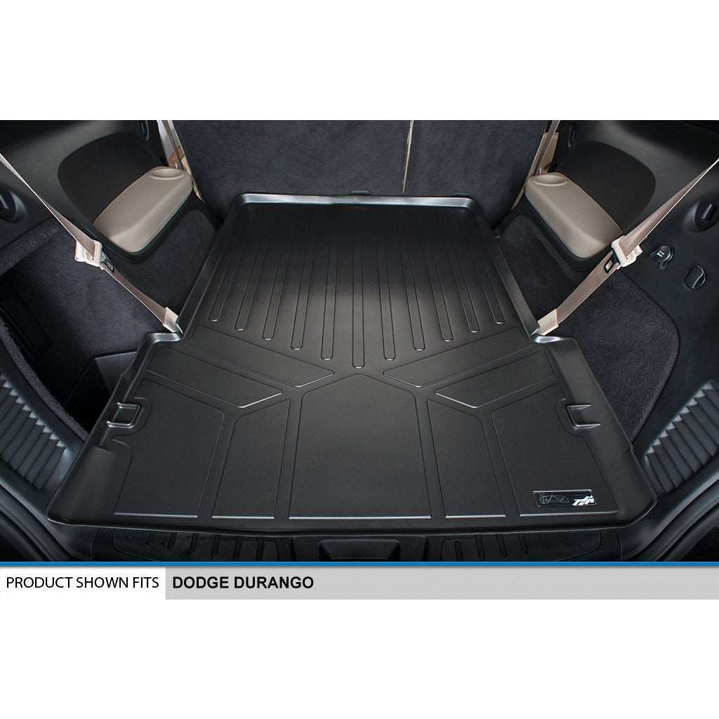 SMARTLINER Custom Fit for 13-16 Durango with 1st Row Dual Floor Hooks & 2nd Row Bucket Seats - Smartliner USA