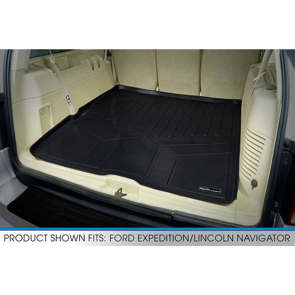 SMARTLINER Custom Fit Floor Liners For 2007-10 Expedition/Navigator (with 2nd Row Bench Seat or Console)