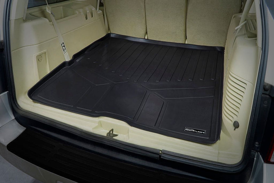 Smart Liner USA Motor Vehicle Interior Fittings Smart Trimâ„¢ Custom Fit Floor Liners For 2007 - 2010 Ford Expedition/Lincoln Navigator (with Console)