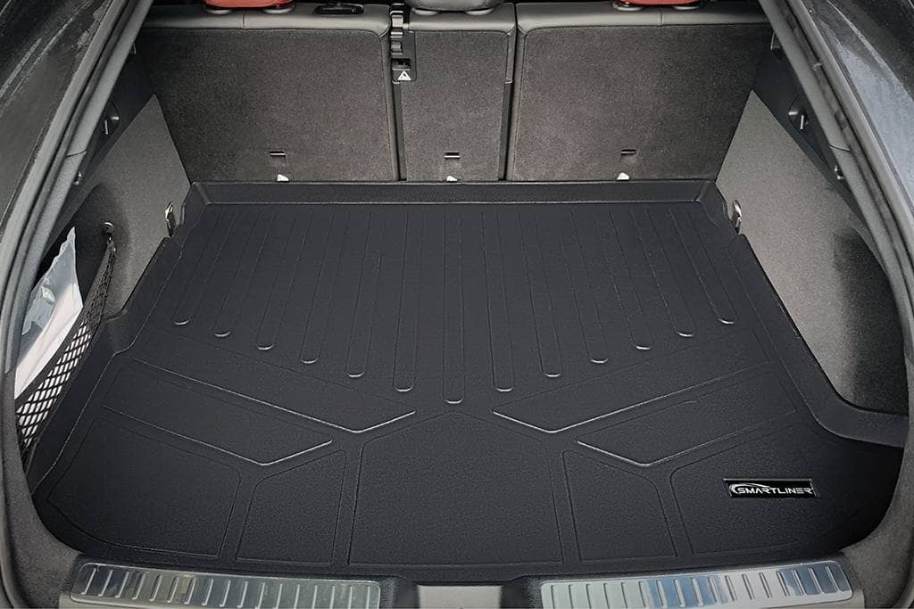 SMARTLINER Cargo Liner Black / Cargo Liner behind the 2nd Row Seats 2018-2021 Mercedes-Benz AMG GLC 63 Cargo Liner|Coupe Models|SMARTLINER