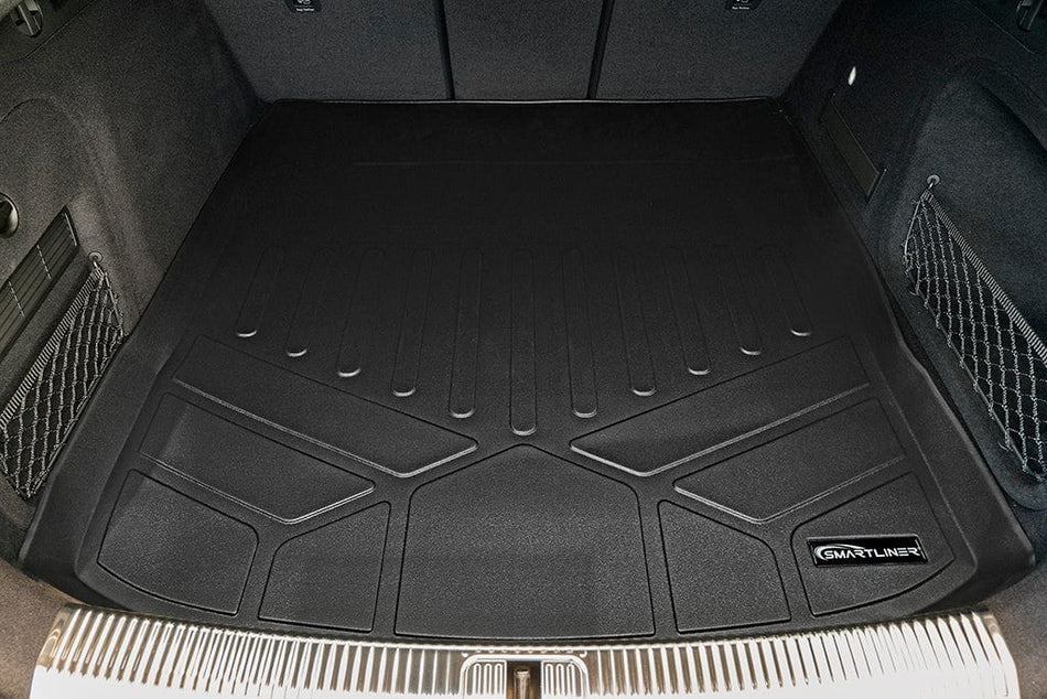 SMARTLINER Cargo Liner Black / Cargo Liner behind the 2nd Row Seats 2019-2025 Audi RS 5 Cargo Liner|Also Fits 2018 models|SMARTLINER