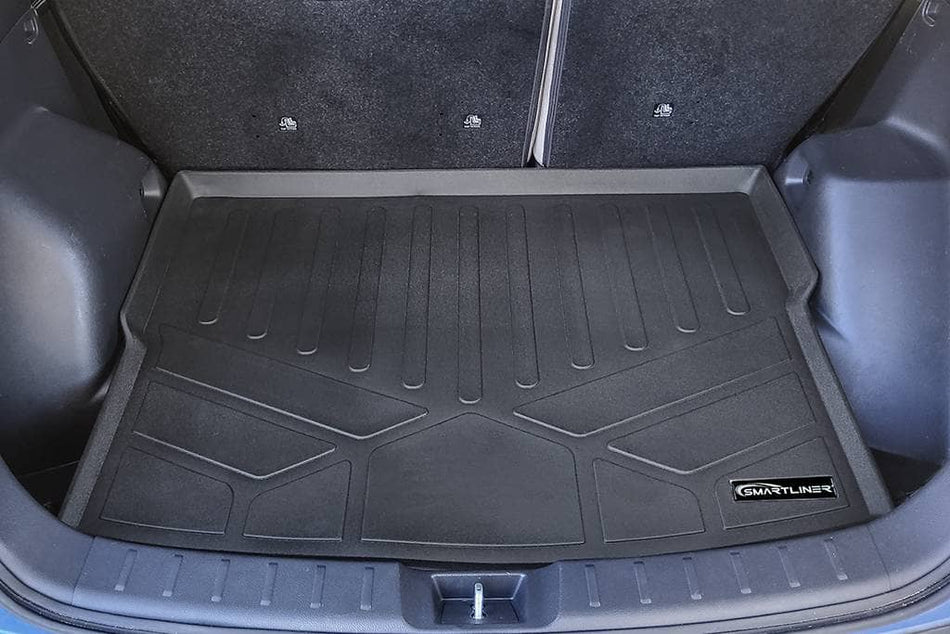SMARTLINER Cargo Liner Black / Cargo Liner behind the 2nd Row Seats 2018-2020 Mitsubishi Eclipse Cross Cargo Liner | SMARTLINER