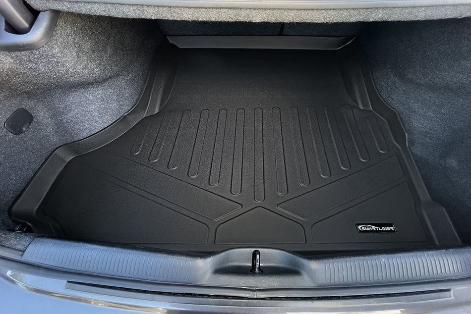 Smart Liner USA Motor Vehicle Interior Fittings Black / Cargo Liner Behind the 2nd Row SMARTLINER Custom Fit Floor Liners For 2006-2023 Dodge Charger All Models / 2005-2021 Chrysler 300 No SRT8 Models