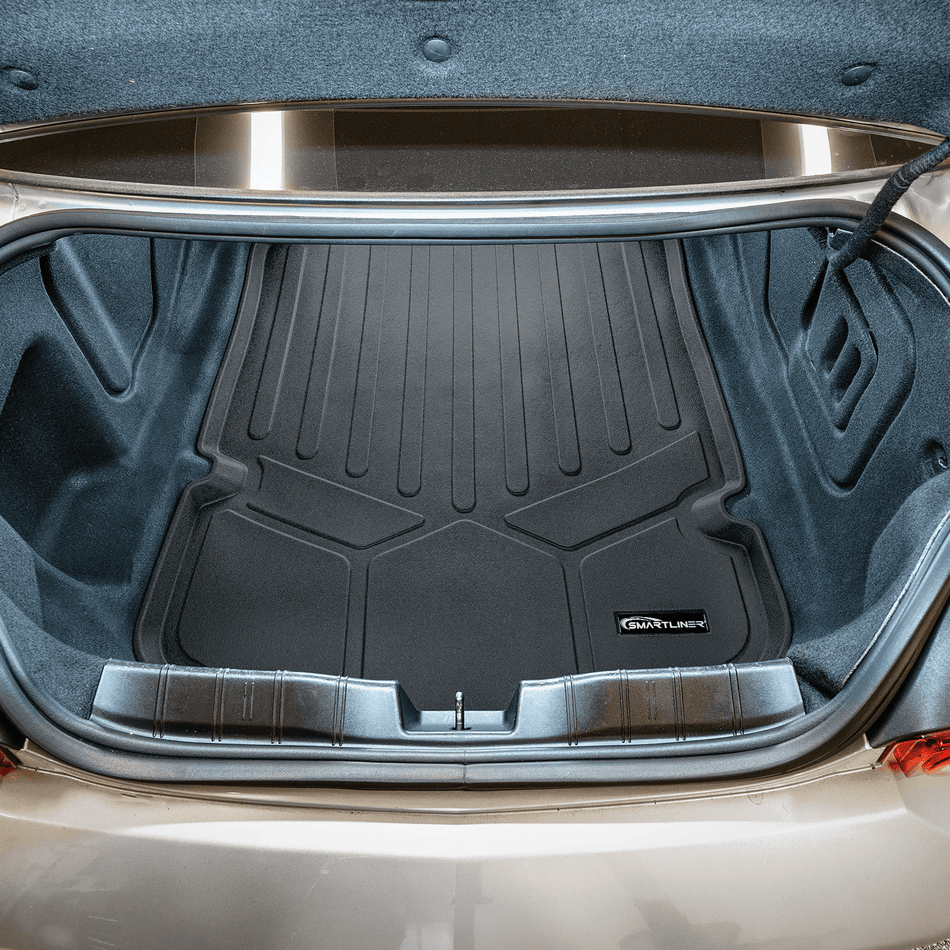Smart Liner USA Motor Vehicle Interior Fittings Black / Cargo Liner Behind the 2nd Row SMARTLINER Custom Fit Floor Liners For 2016-2025 Chevrolet Camaro Coupe (No Convertible Models)