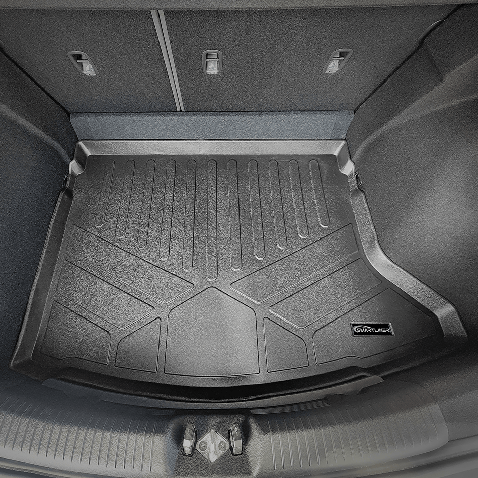 Smartliner USA Black / Cargo Liner Behind the 2nd Row SMARTLINER Custom Fit Floor Liners For 2018-2020 Hyundai Elantra GT