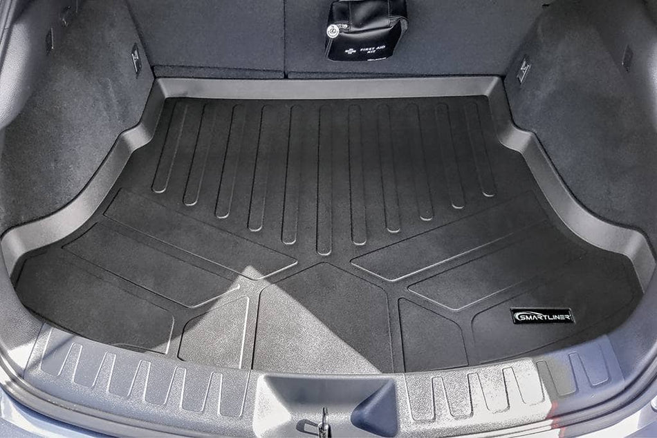 SMARTLINER Cargo Liner Black / Cargo Liner behind the 2nd Row Seats 2019-2022 Lexus UX Cargo Liner|without subwoofer|SMARTLINER