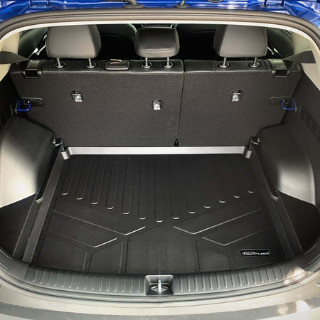 Smart Liner USA Motor Vehicle Interior Fittings SMARTLINER Custom Fit Floor Liners For 2021-2025 Kia Seltos Lower Cargo Position