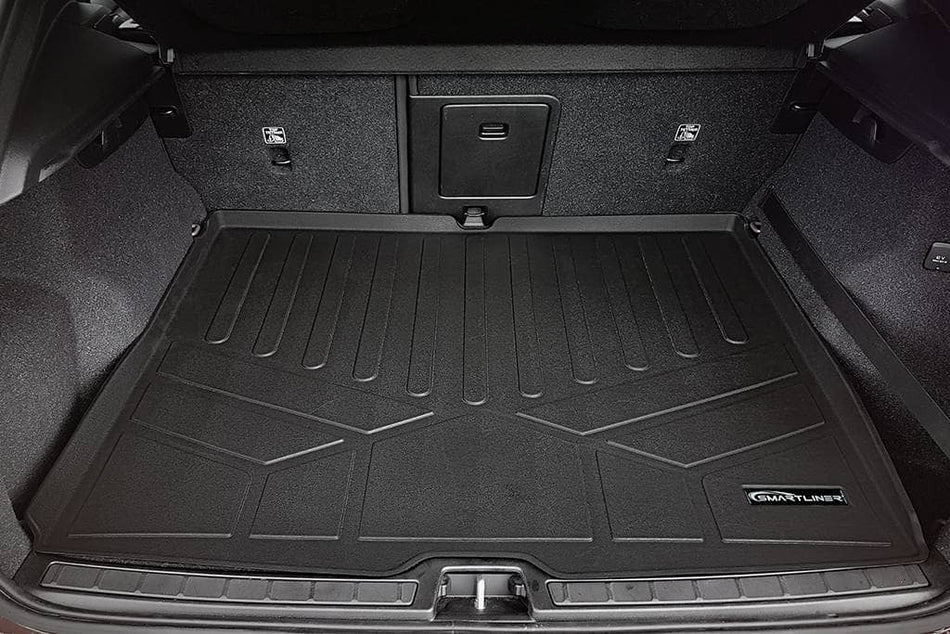 SMARTLINER Cargo Liner Black / Cargo Liner behind the 2nd Row Seats 2022-2024 Volvo C40 Recharge Cargo Liner|Fit All Trims|SMARTLINER