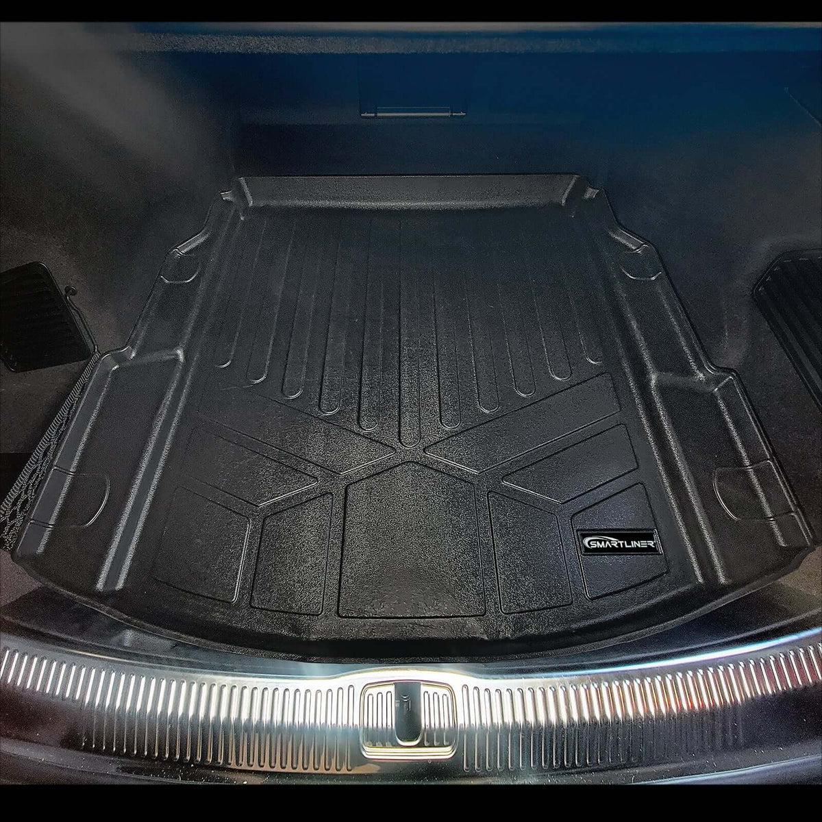 Smartliner USA Black / Cargo Liner Behind the 2nd Row SMARTLINER Custom Fit Floor Liners For 2019-2025 Audi A8L & 2020 Audi S8L