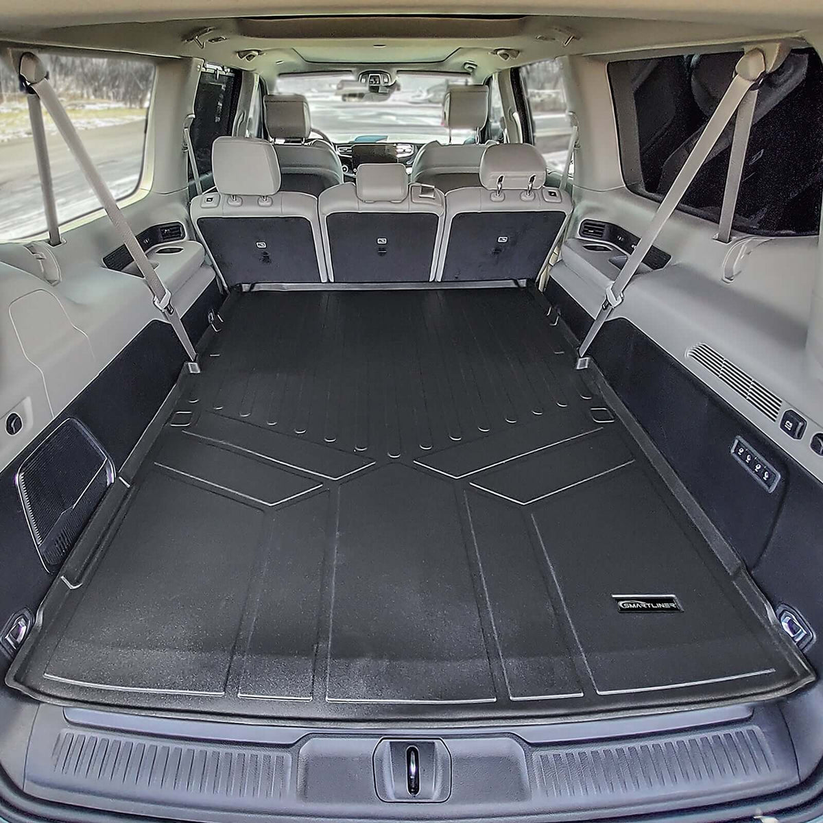 Smart Liner USA Motor Vehicle Interior Fittings SMARTLINER Custom Fit Floor Liners For 2023-2025 Jeep Grand Wagoneer L (7 Passenger Model)