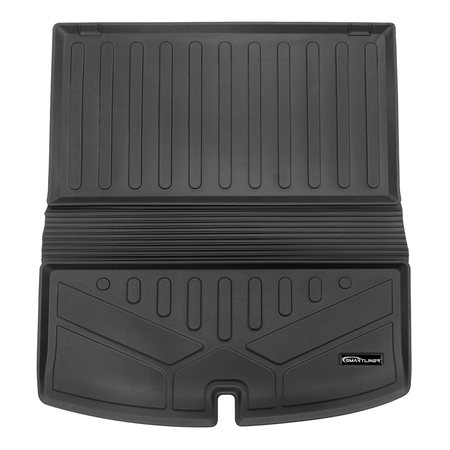 Smart Liner USA Motor Vehicle Interior Fittings Black / Cargo Liner Behind Second Row SMARTLINER Custom Fit Floor Liners For for 2020-2024 Tesla Model Y (7 Passenger)