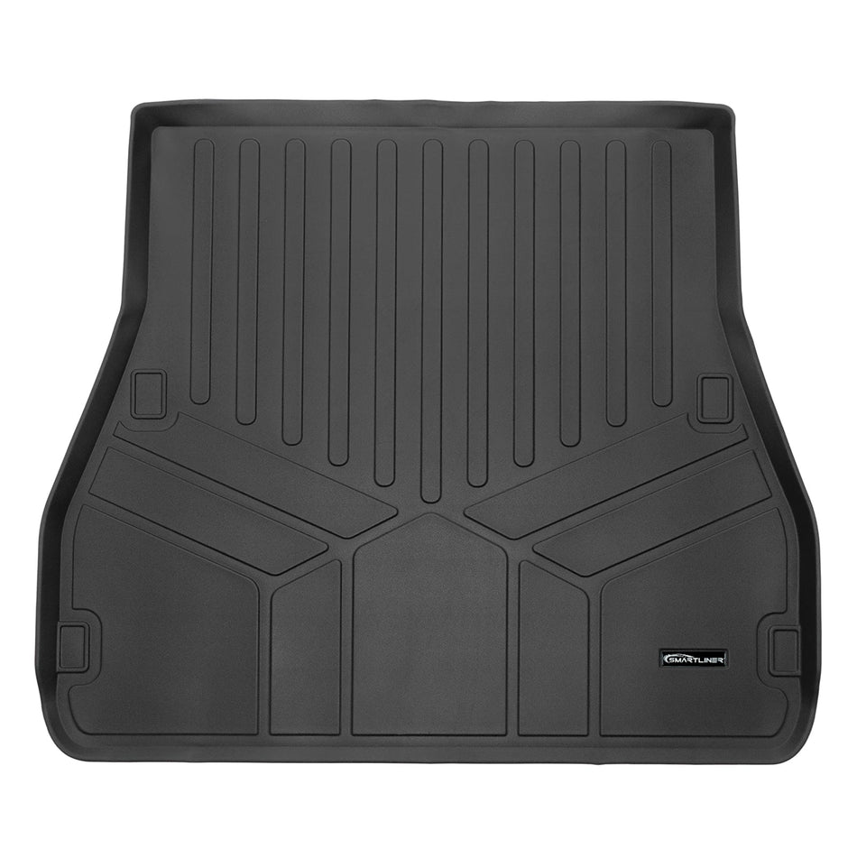 Smartliner USA Black / Cargo Liner Behind the 2nd Row SMARTLINER Custom Fit Floor Liners For 2022-2025 Lexus LX 600 (5 Passenger Models)