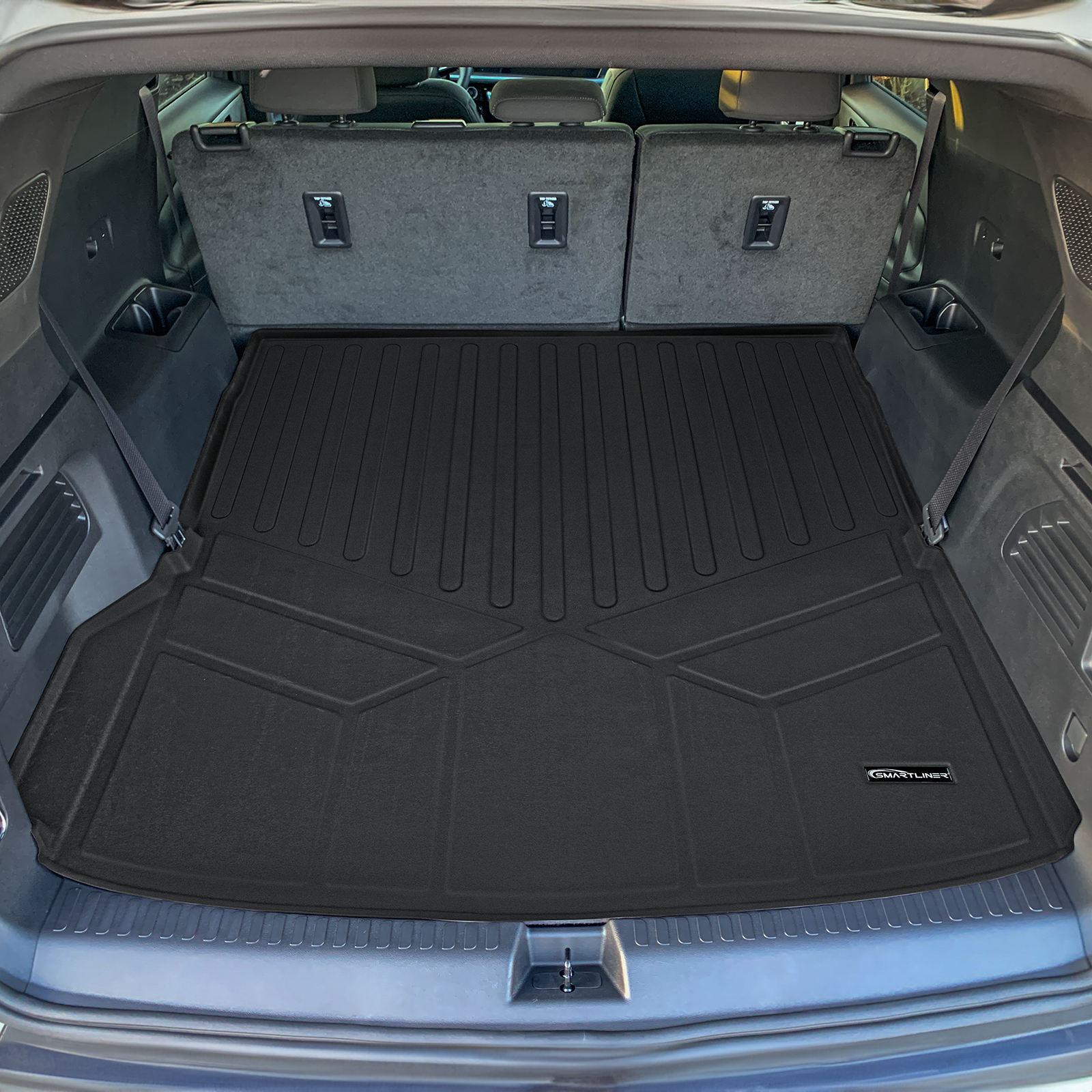 SMARTLINER Custom Fit Floor Liners For 2024 - 2025 Chevrolet Traverse/Buick Enclave 2025 with 2nd Row Bucket Seats/2024-2025 GMC Acadia/Buick Enclave