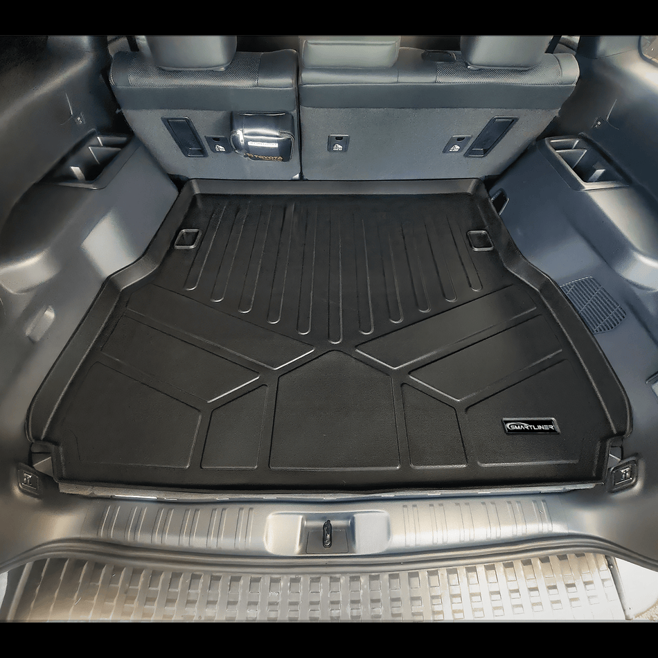 Smartliner USA SMARTLINER Custom Fit All Weather Protection Floor Mat Liner Set Compatible With 2024-2025 Toyota Land Cruiser