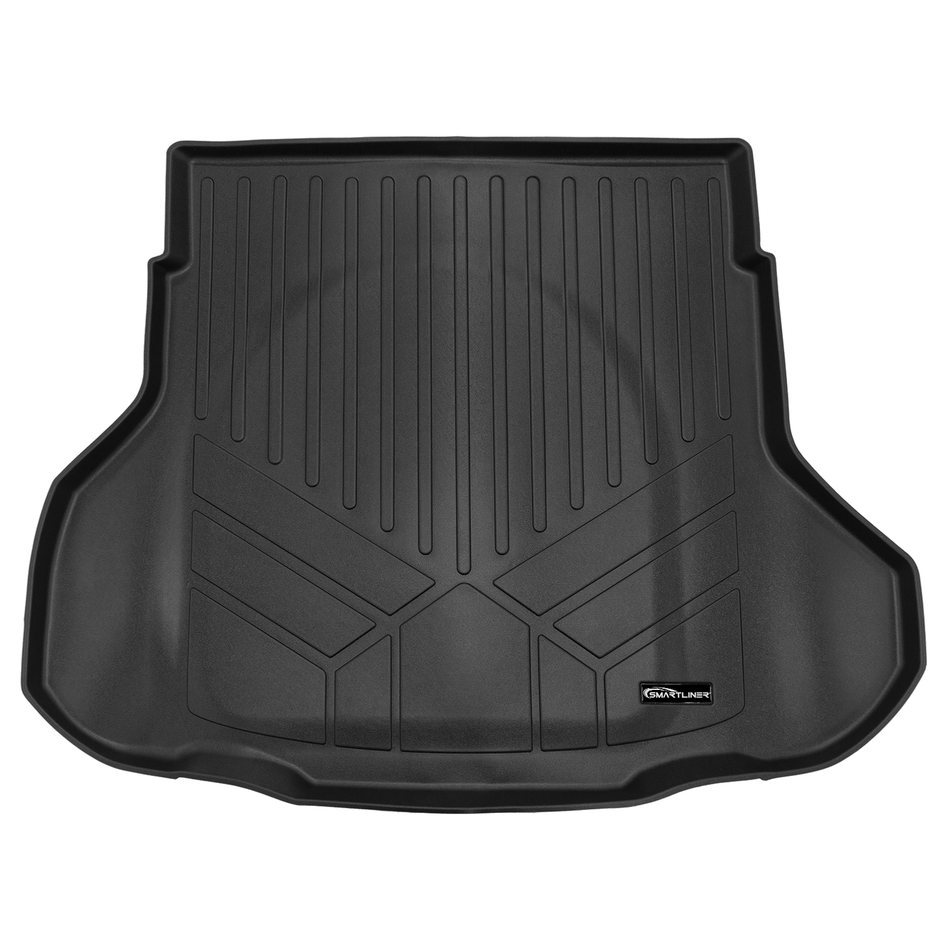 SMARTLINER Cargo Liner Black / Cargo Liner behind the 2nd Row Seats 2025-2026 Kia K4 Cargo Liner | Fits with 2nd row 60/40 folder seats | SMARTLINER