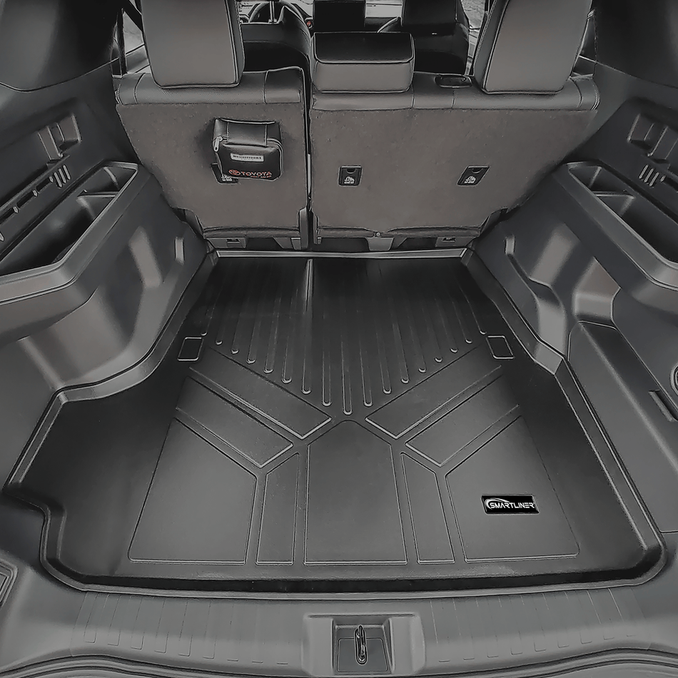 SMARTLINER Cargo Liner Black / Cargo Liner behind the 2nd Row Seats 2025-2026 Toyota 4Runner Cargo Liner|5 Passenger|SMARTLINER