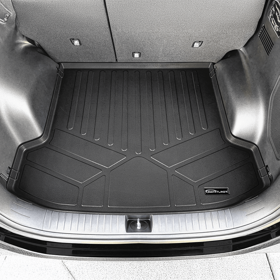 SMARTLINER Cargo Liner Black / Cargo Liner behind the 2nd Row Seats 2025-2026 Kia EV6 Cargo Liner | SMARTLINER