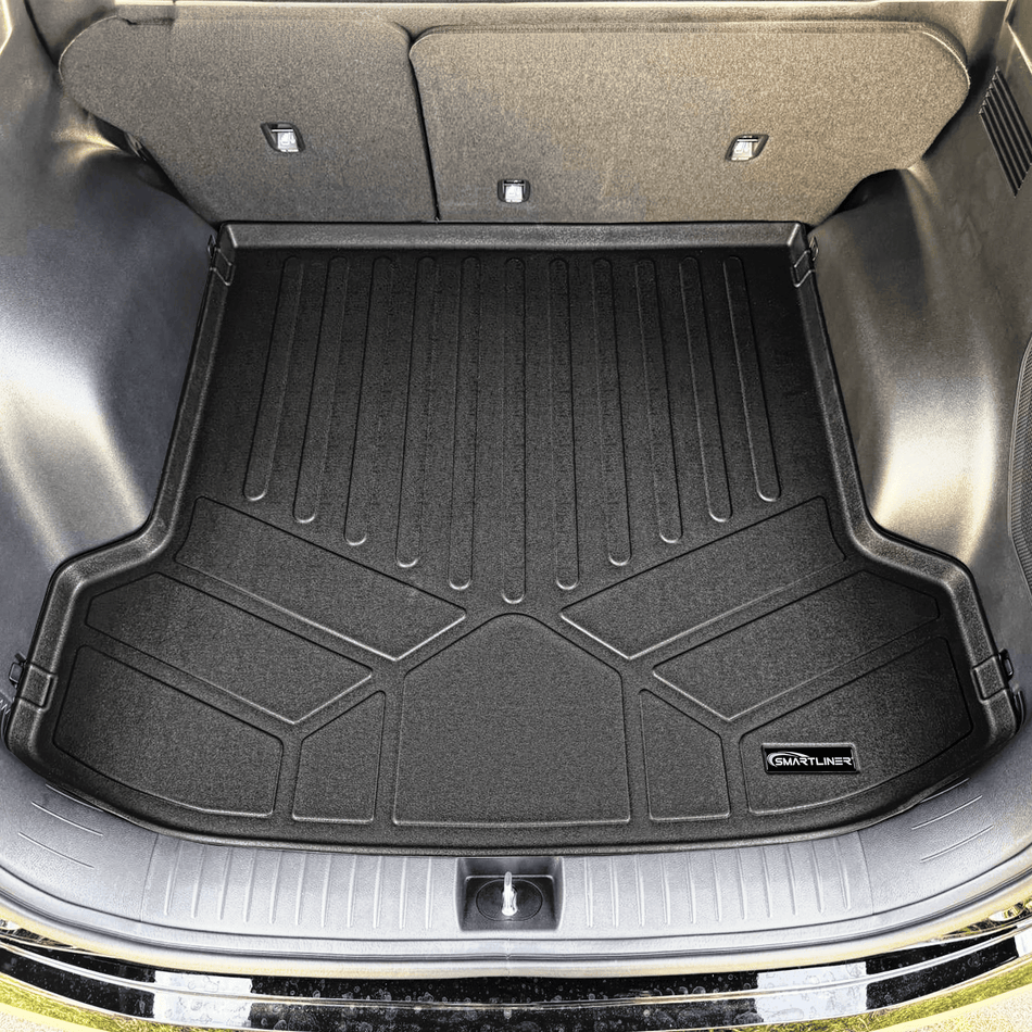 SMARTLINER Cargo Liner Black / Cargo Liner behind the 2nd Row Seats 2026 Kia Sportage Cargo Liner|Fit with Subwoofer Version Fit X-Line with Tech Pack / SX Prestige / X-Pro Prestige|SMARTLINER