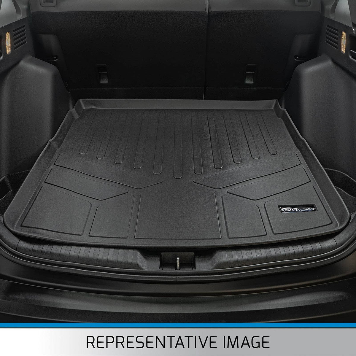 Smart Liner USA Floor Liner Set SMARTLINER Custom Fit Floor Liners For 2016-2022 Honda Pilot (8 Passenger Model)