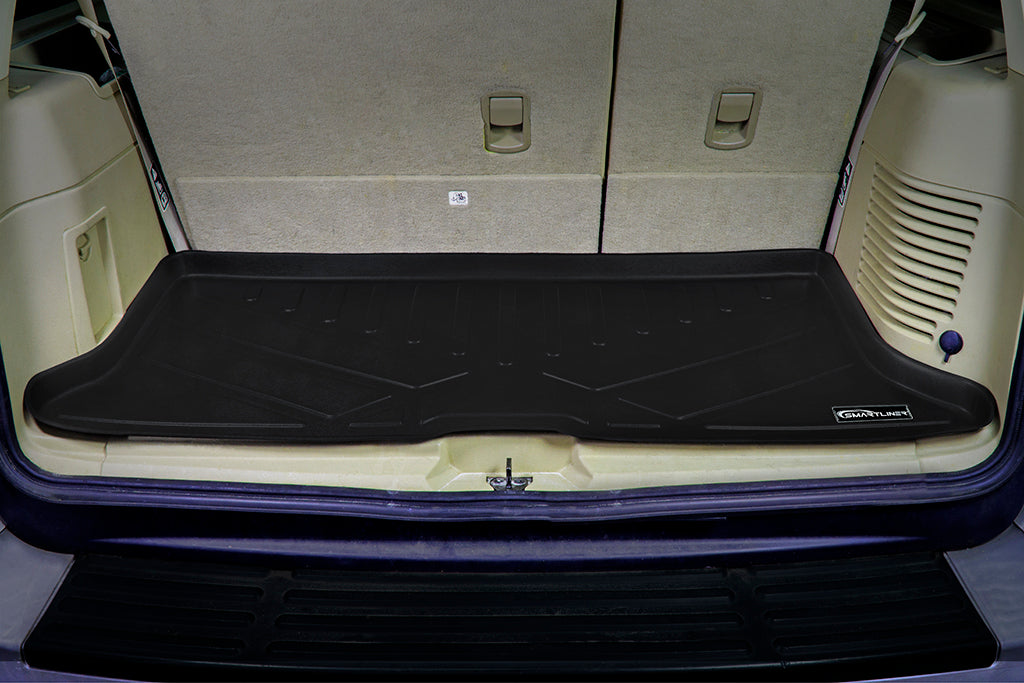 Smart Trim™ Custom Fit Floor Liners For 2007 - 2010 Ford Expedition/Lincoln Navigator (with Console)