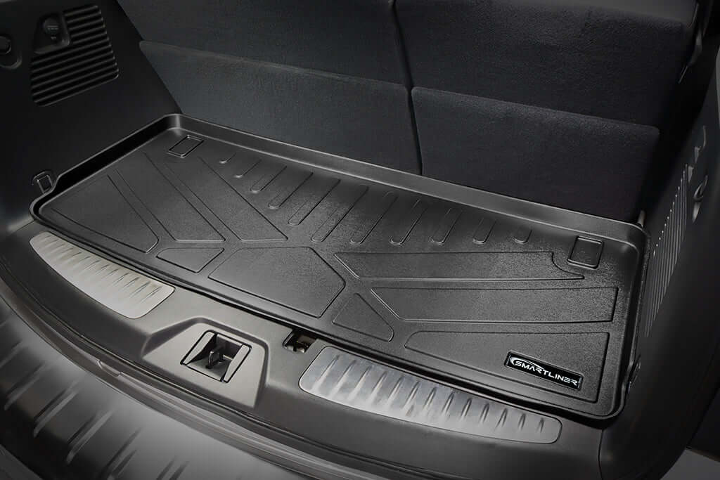 SMARTLINER Custom Fit Floor Liners For 2019-2024 Infiniti QX80/ 2019-2024 Nissan Armada With Bucket Seats & Center Console Only