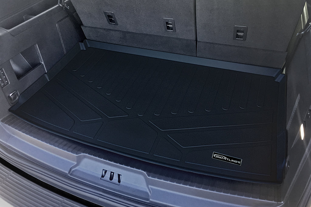 Smartliner Custom Fit Floor Liners For 2018-2024 Ford Expedition Max/Lincoln Navigator L (with 2nd Row Bench Seat)