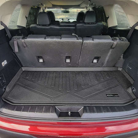 Smart Liner USA Motor Vehicle Interior Fittings Smart Trimâ„¢ Custom Fit Floor Liners For 2019-2025 Subaru Ascent with 2nd Row Bucket Seats and With Subwoofer in the Cargo Area