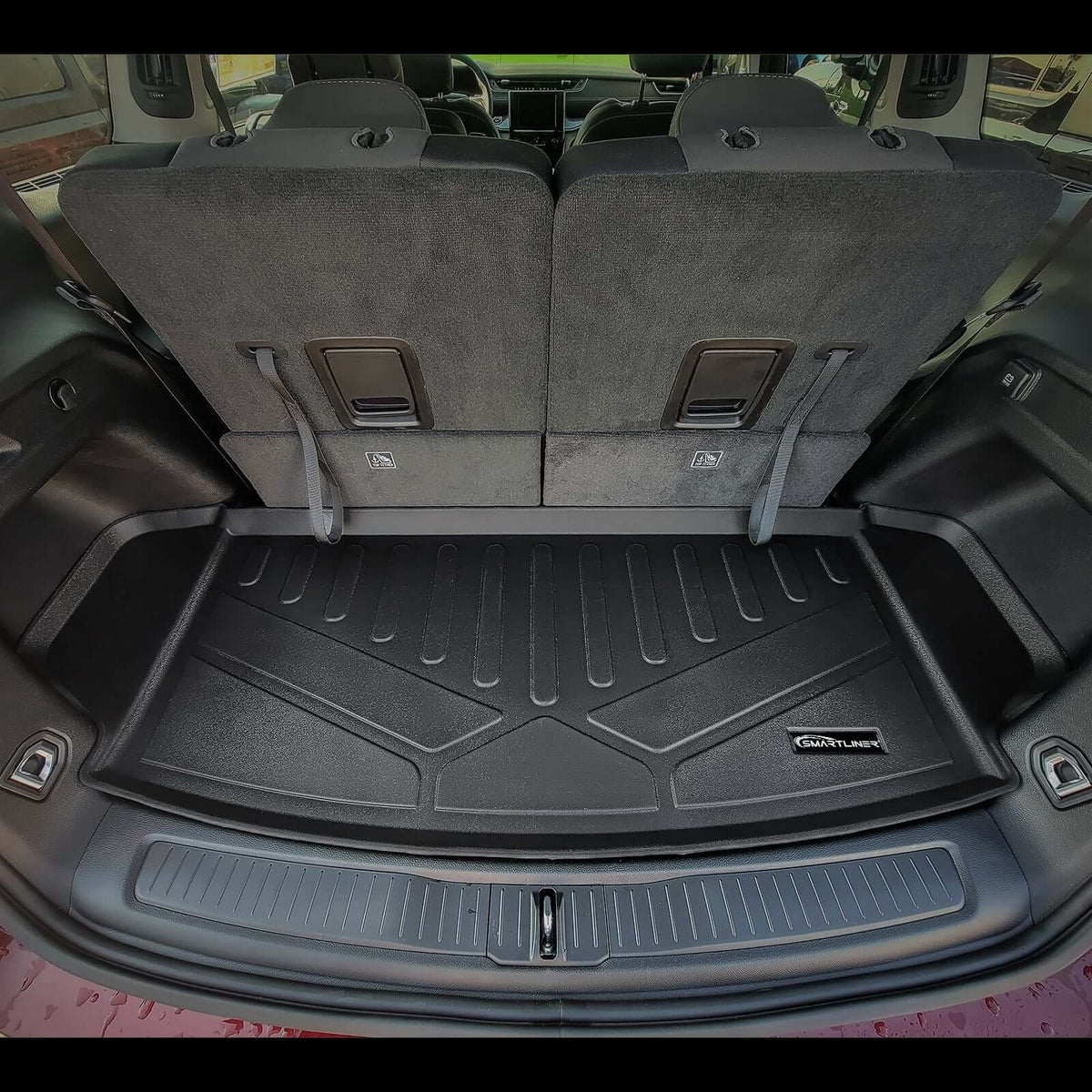 Smart Liner USA Motor Vehicle Interior Fittings SMARTLINER Custom Fit Floor Liners For 2021-2025 Jeep Grand Cherokee L w/ 2nd Row Bucket Seats and center console (No subwoofer)