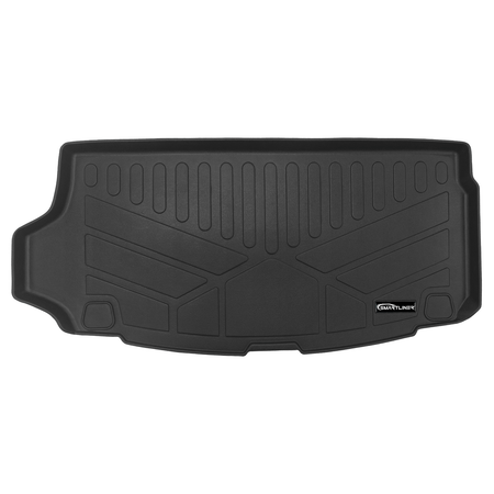 Smart Liner USA Motor Vehicle Interior Fittings Black / Cargo Liner Behind the 3rd Row SMARTLINER Custom Fit Black For 2025 Volvo EX90 Electric. Fits 7 Passenger Model